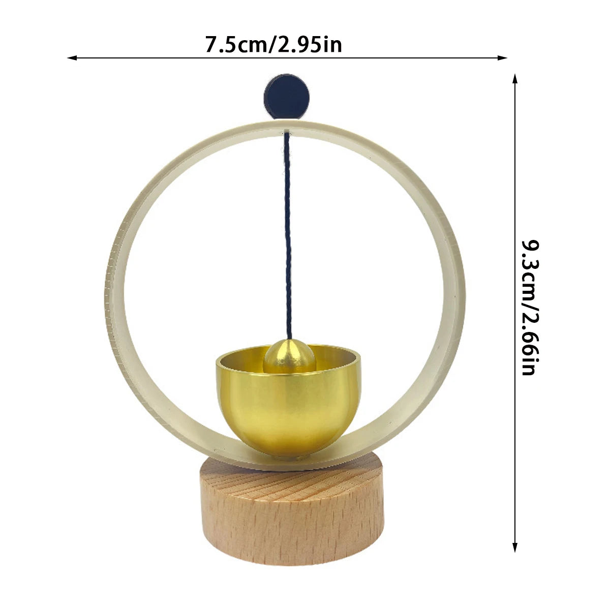 Singing Bowl Yoga Wind Chime Sound Healing Bowls Meditation Instrument Copper Qing Bowl Basin Mindfulness Sound Round Doorbell