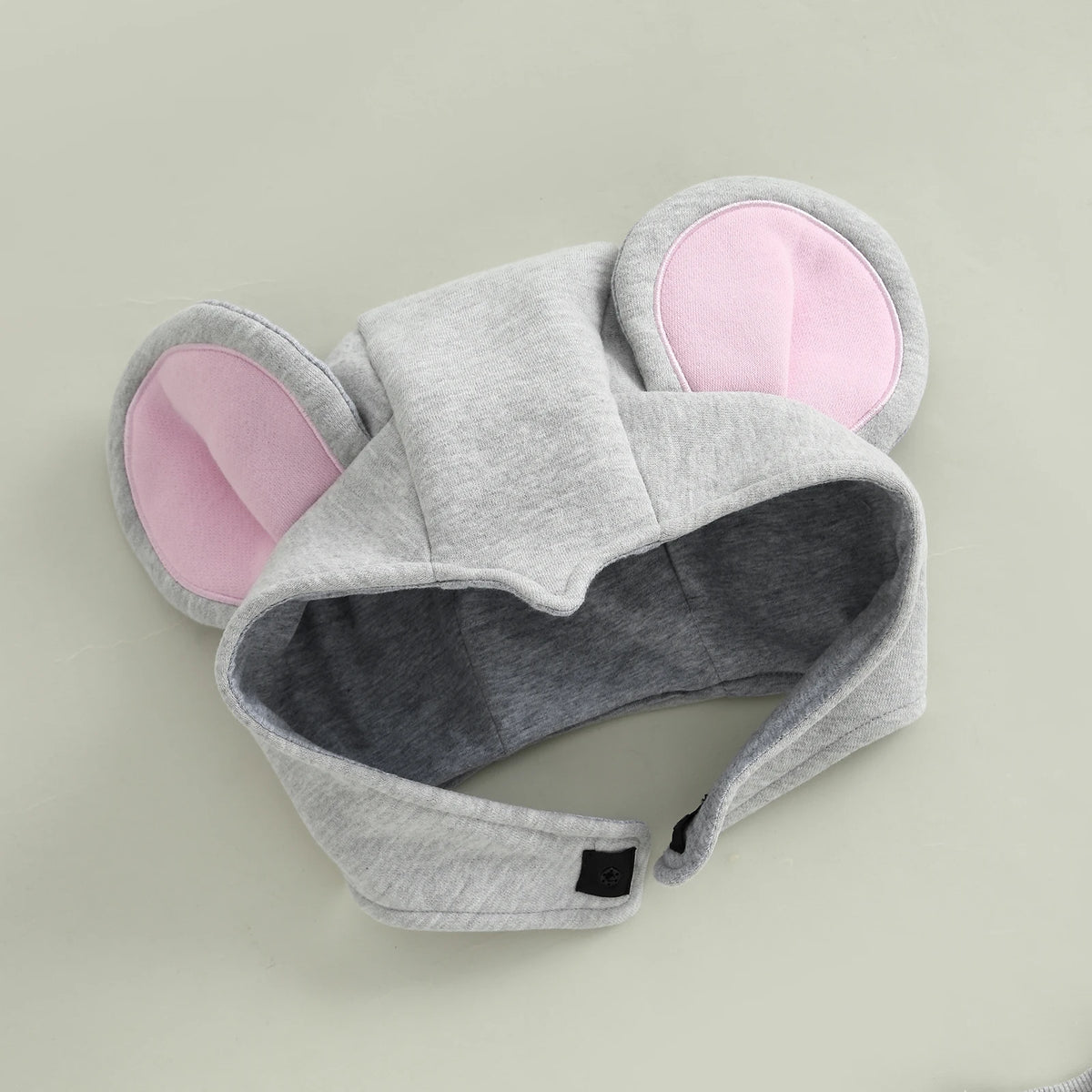 0-3Years Baby Mouse Costumes Novelty Long Sleeve Contrast Color Jumpsuit with Hat Halloween Cosplay Costumes for Boy Girl