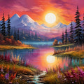 Diamond Art Painting Kits Embroidery Full Crystal Mosaic 5D Diy Diamond Paintings Kits New 2025 Accessories 30x30 cm Wall Art