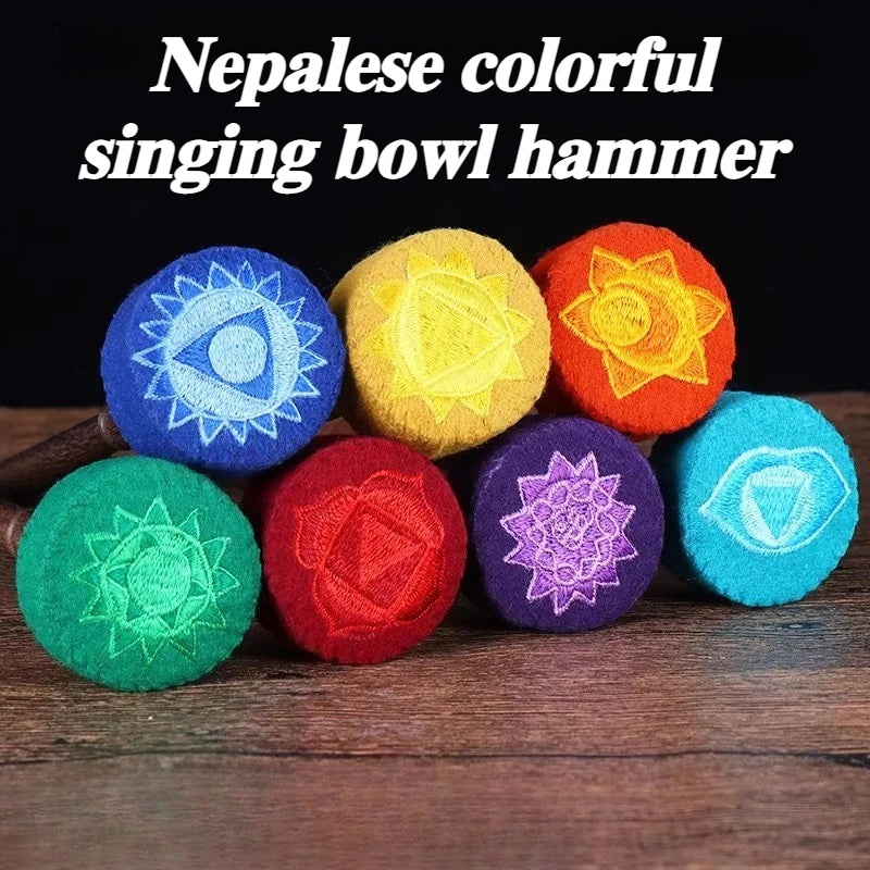 Singing Bowl Mallet & Cushion Accessories