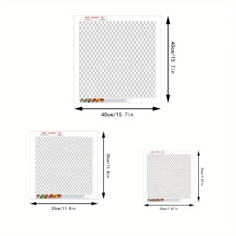 Diamond Painting Set, Dolphin Love Pattern, Round Diamond Full Diamond Art, Multiple Specifications to Choose From, Frameless