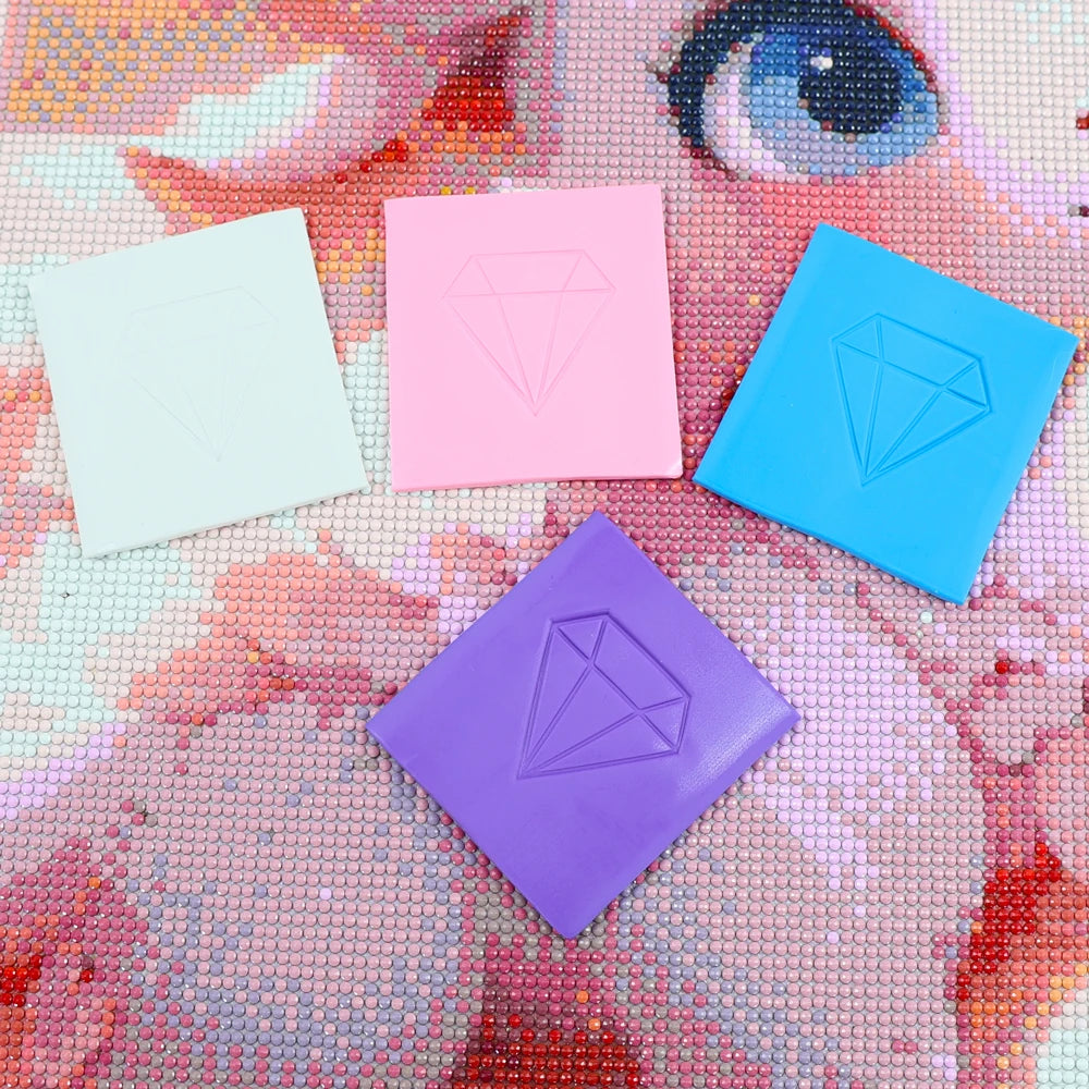 a large diamond painting clay, scented diamond painting putty, diamond painting clay, diamond painting tool kit