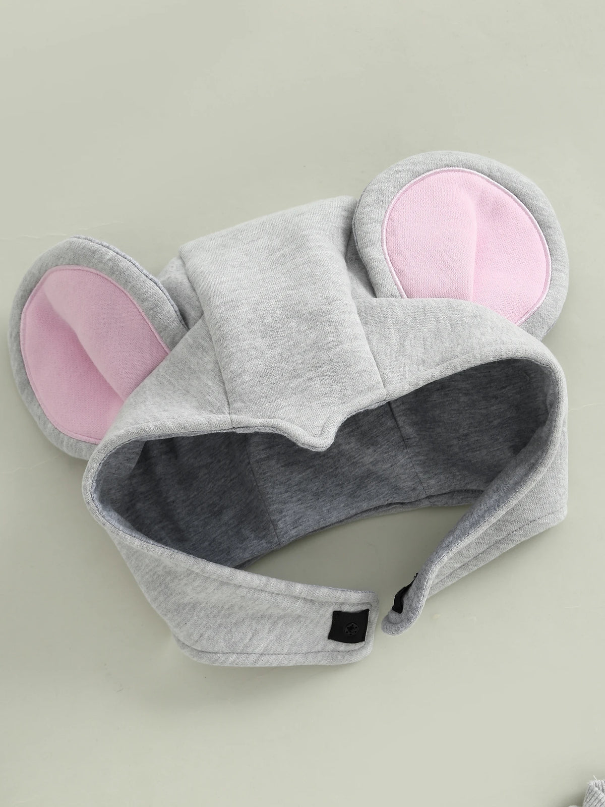 0-3Years Baby Mouse Costumes Novelty Long Sleeve Contrast Color Jumpsuit with Hat Halloween Cosplay Costumes for Boy Girl
