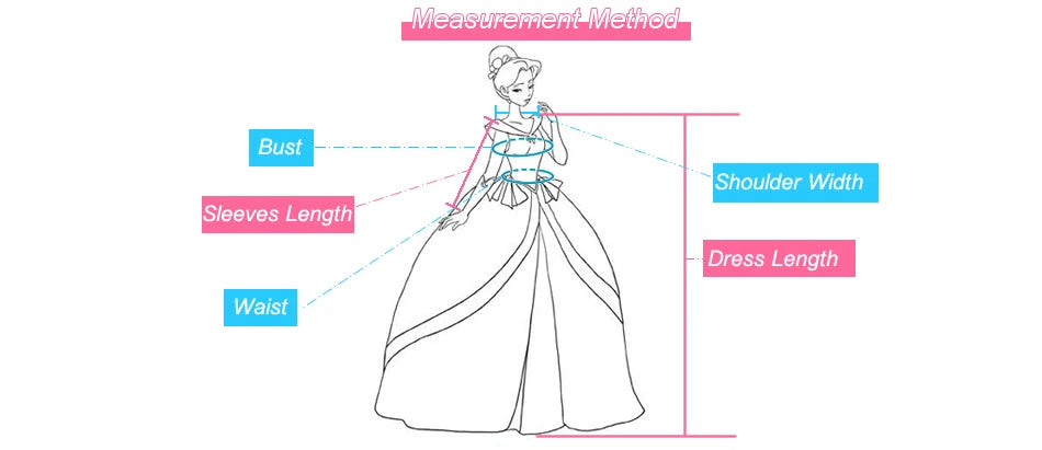 Halloween Girl Snow White Costume Party Dresses For Girls Cartoon Role Playing Outfits Kids Christmas Theme Fantasy Tulle Gown