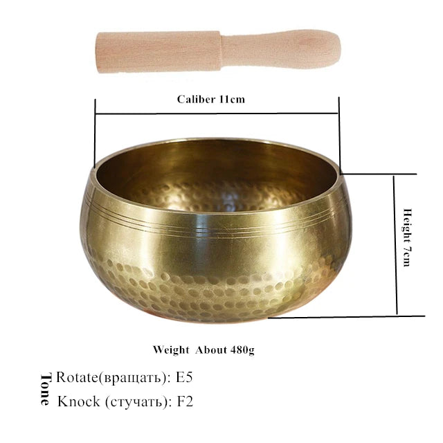 Nepal Handmade Brass Singing Bowl