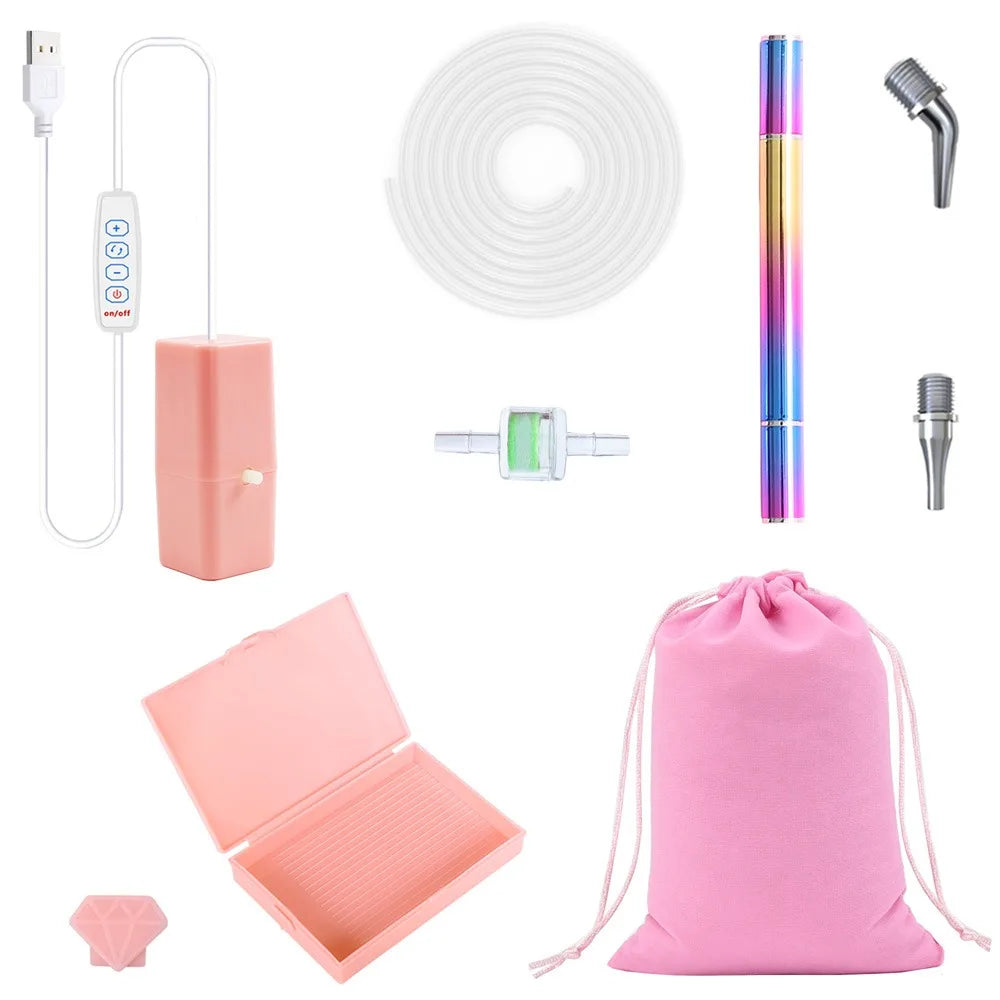 New Electric Vacuum Diamond Painting Pen Kits USB Powered Diamond Painting Suction Device for 5D Diamond Painting Tool