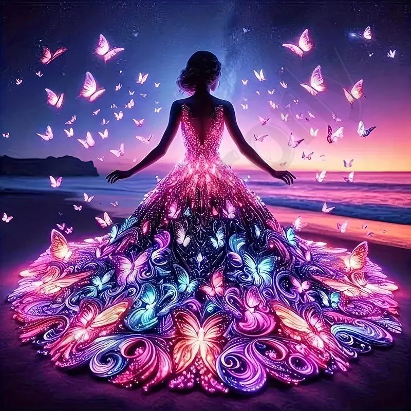 Diamond Art Painting Kits Embroidery Full Crystal Mosaic 5D Diy Diamond Paintings Kits New 2025 Accessories 30x30 cm Wall Art