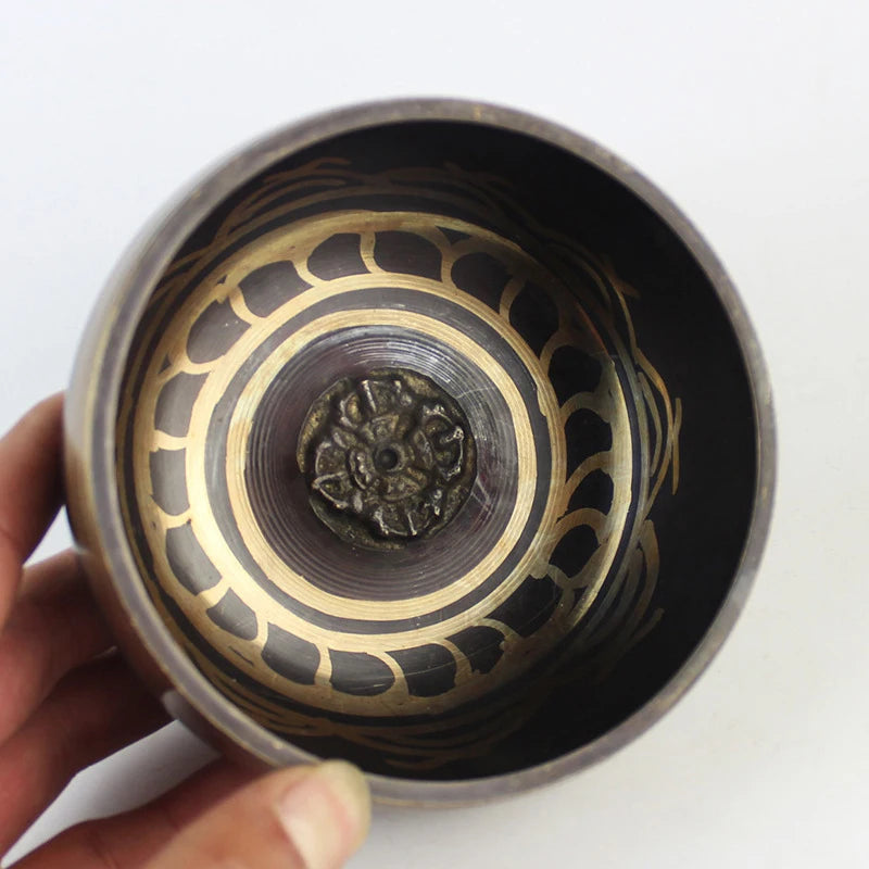 Buddha Brass Chime Singing Bowl