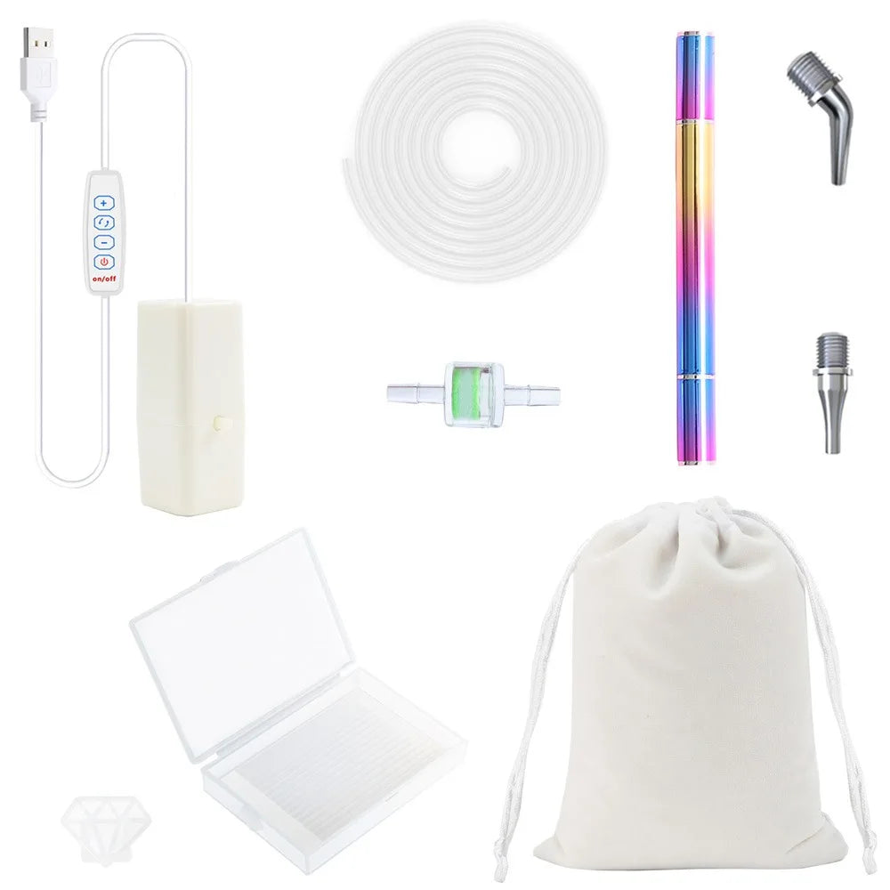 New Electric Vacuum Diamond Painting Pen Kits USB Powered Diamond Painting Suction Device for 5D Diamond Painting Tool