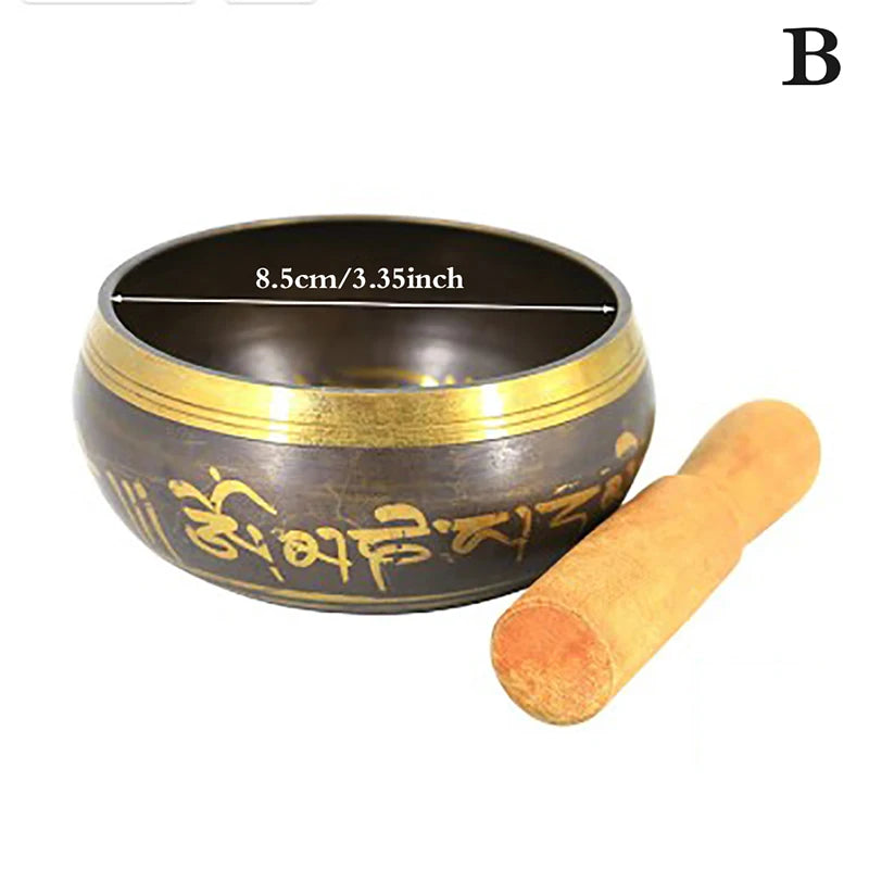 Buddha Brass Chime Singing Bowl