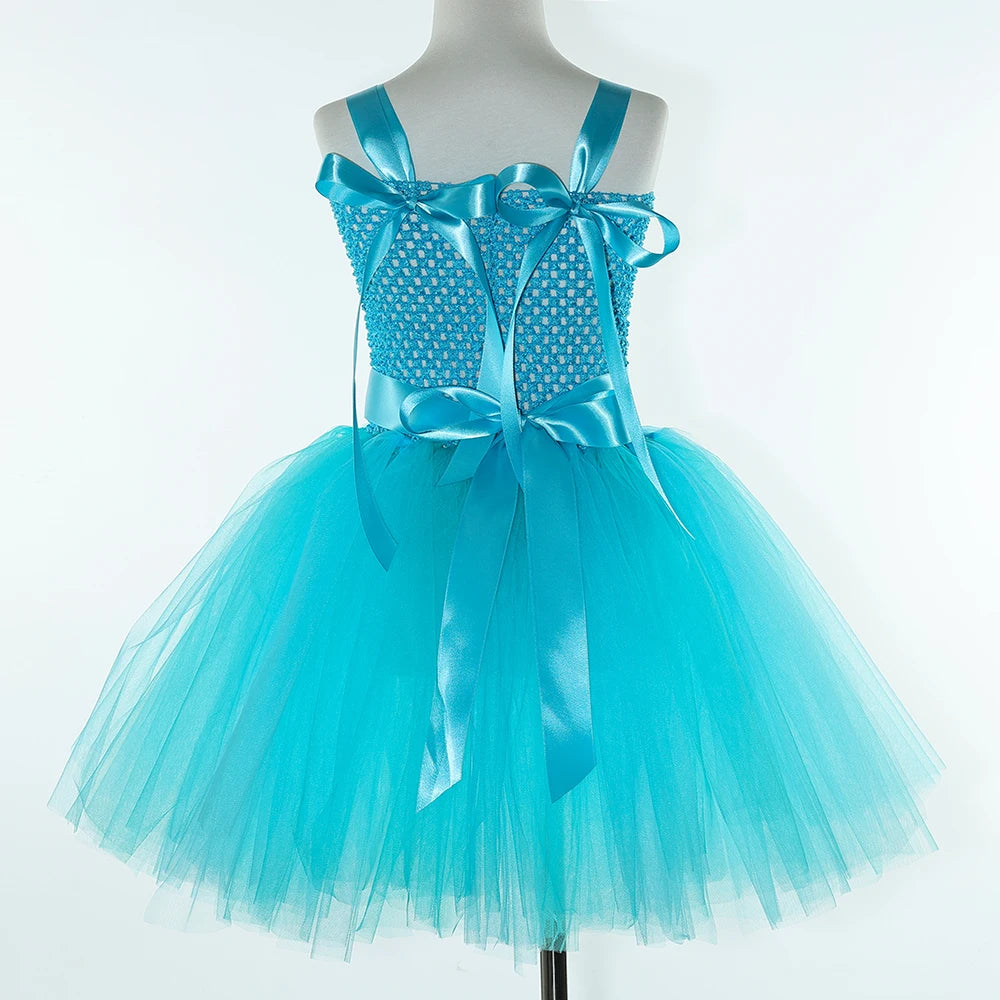 Girls Super Kitties Tutu Dress Costume Kids Halloween Cartoon Cat Costumes Girl Carnival Party Perform Princess Dress Up Clothes
