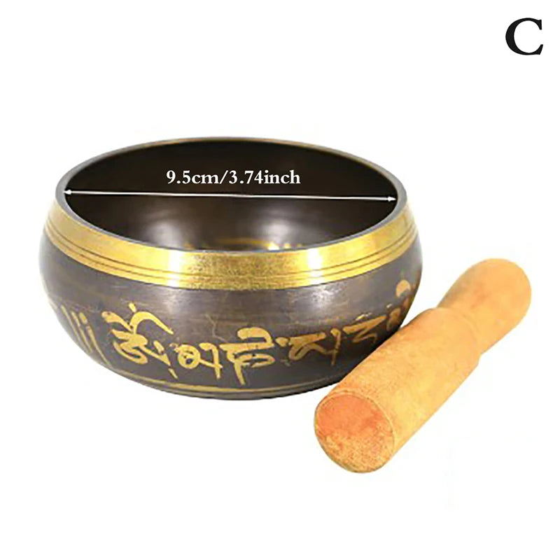 Buddha Brass Chime Singing Bowl